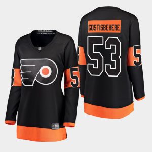 Philadelphia Flyers Trikot Shayne Gostisbehere #53 Alternate Breakaway Player Fanatics Branded Schwarz